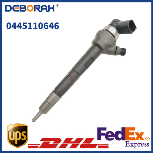 Diesel Fuel Injector 0445110646 Fuel Injector Nozzle for Audi for Skoda for Volkswagen