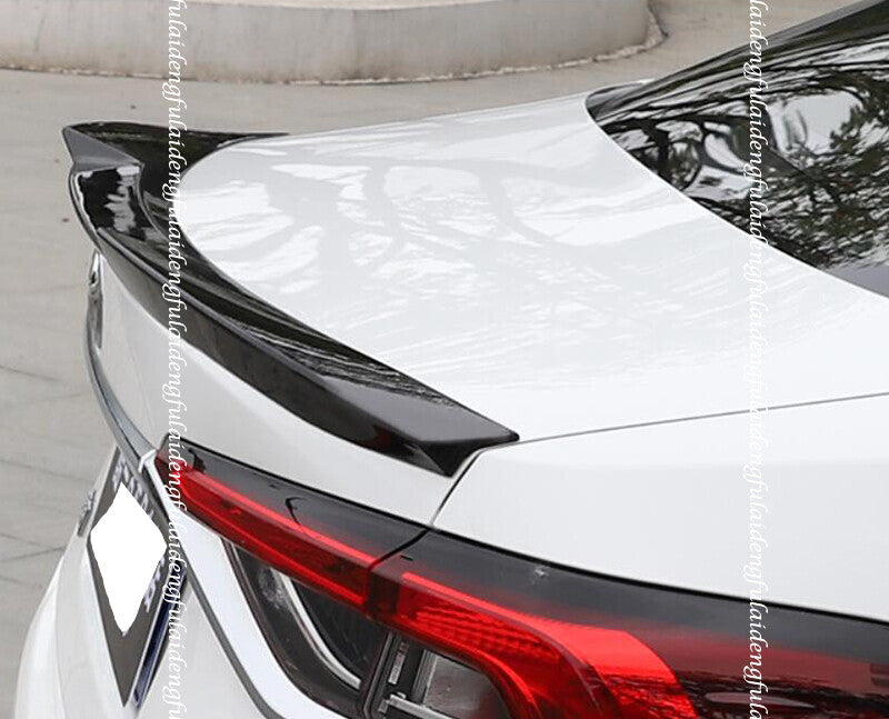 for Toyota for Corolla 2019-2022 Glossy Black Rear Door Tail Trunk Spoiler Wing Lip