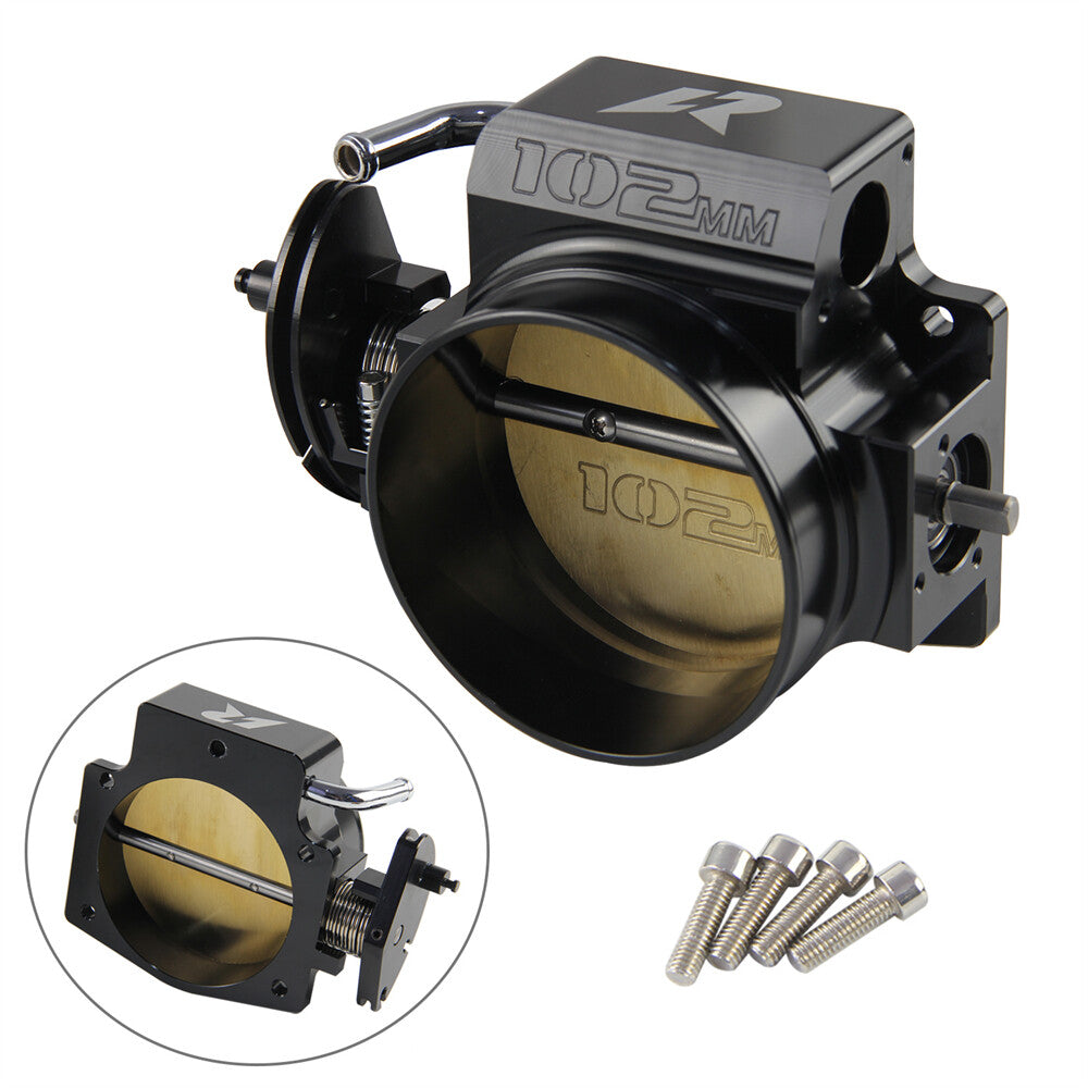102MM CNC Throttle Body for Chevy GM Gen III LS1 LS2 LS3 LS6 LS7 SX LS LSX 4Bolt