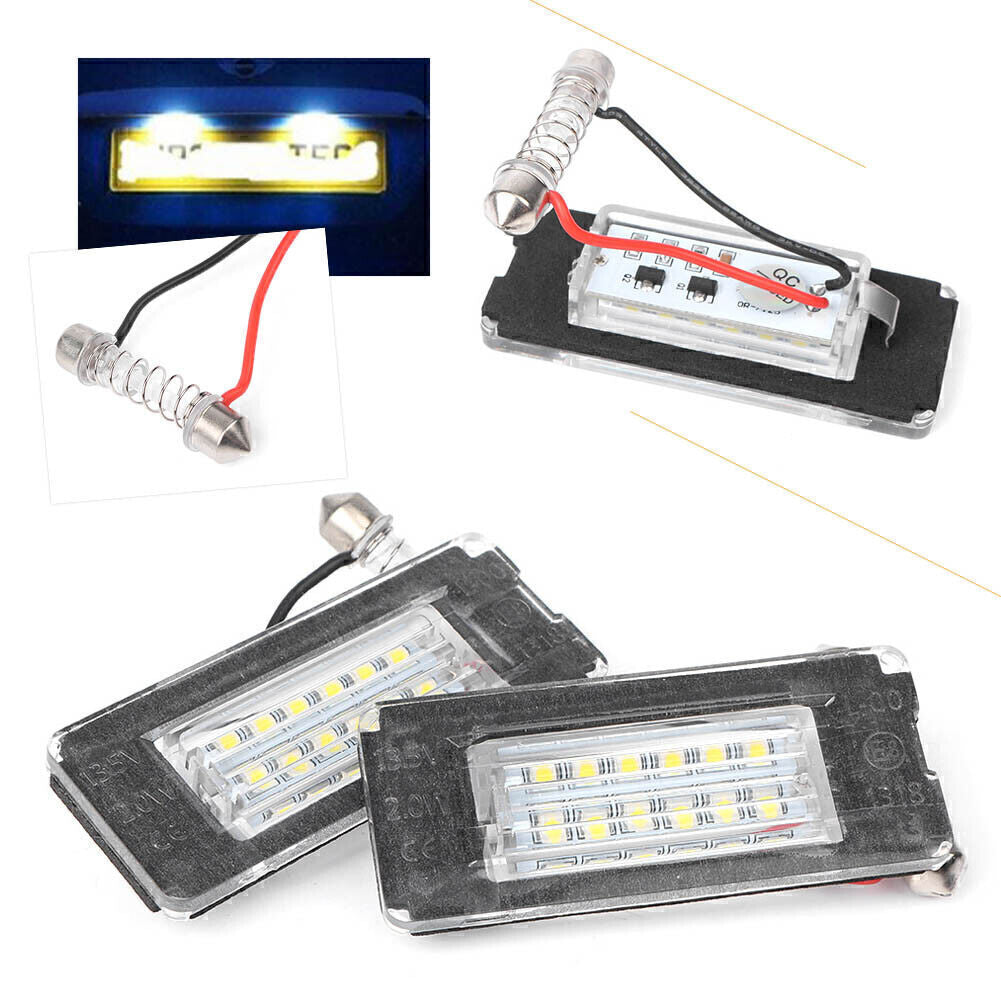 for BMW for Mini Cooper R56 R57 R58 R59 LED License Plate Light Lamp Error Free