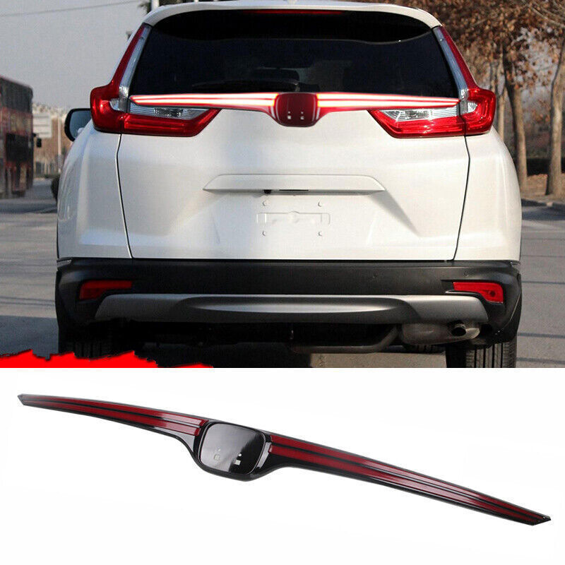 for Honda CR-V CRV 2017-2022 Black LED Rear Door Trunk LED Tail Lights Decorate
