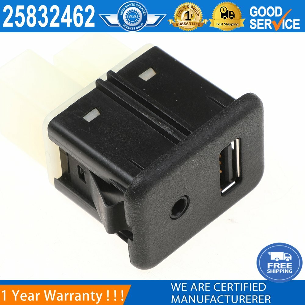 2583462 Center console Aux/USB port suitable for Allure LaCrosse Camaro SonicTerrain