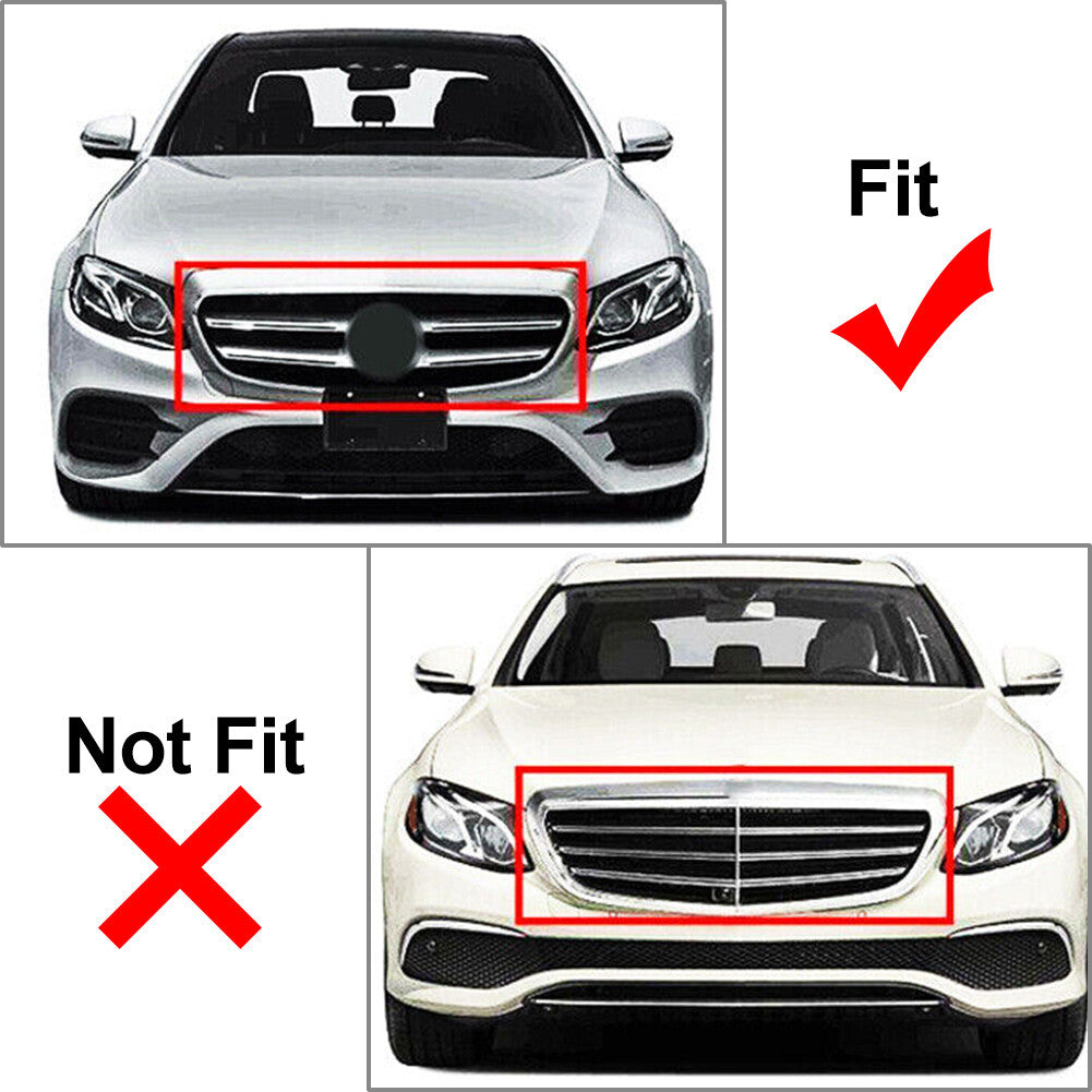 Front Bumper Hood Radiator Grille for Benz E Class W213 2016-2020 17