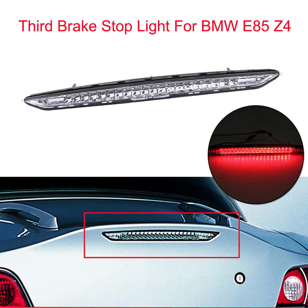 Suitable for BMW Z4 2003-2008, third brake light with white lens 63256930246