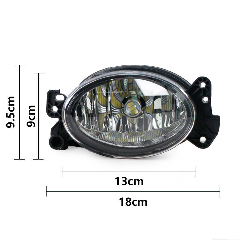 A pair of for Mercedes W211 W169 W251 W164 C230 2007-2009 R-Class LHRH LED fog lights.