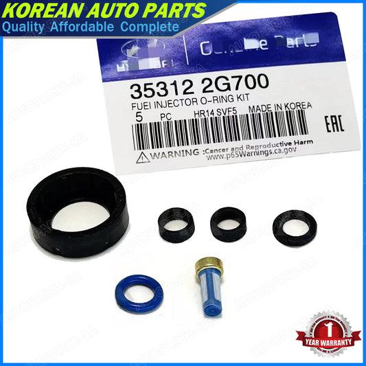 Fuel injector sealing kit for Hyundai Santa Fe for Kia Optima Sorento 2.4L 35312 2G700