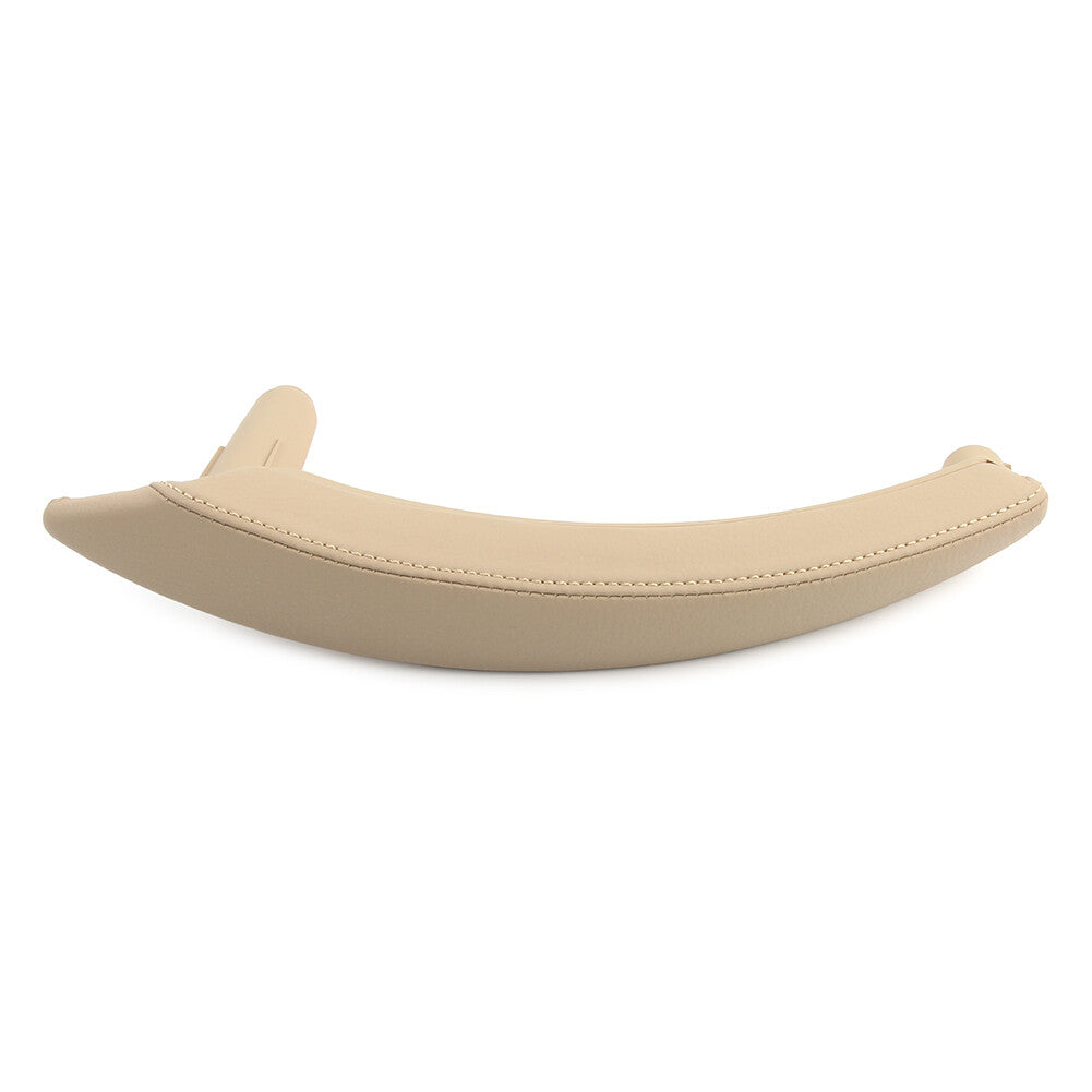 for BMW X5 X6 E70 Beige 1x Door Trim Pull Handle Left Side Leather