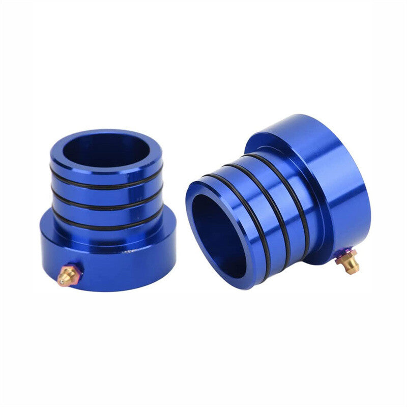 2PCS Blue Front Axle Tube Seal Pair for Jeep for Wrangler JK TJ XJ ZJ MJ Dana 30/44