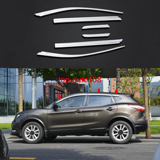 for Nissan Rogue Sport 2017-2022 silver Window Visor Vent Sun Shade Rain Guard