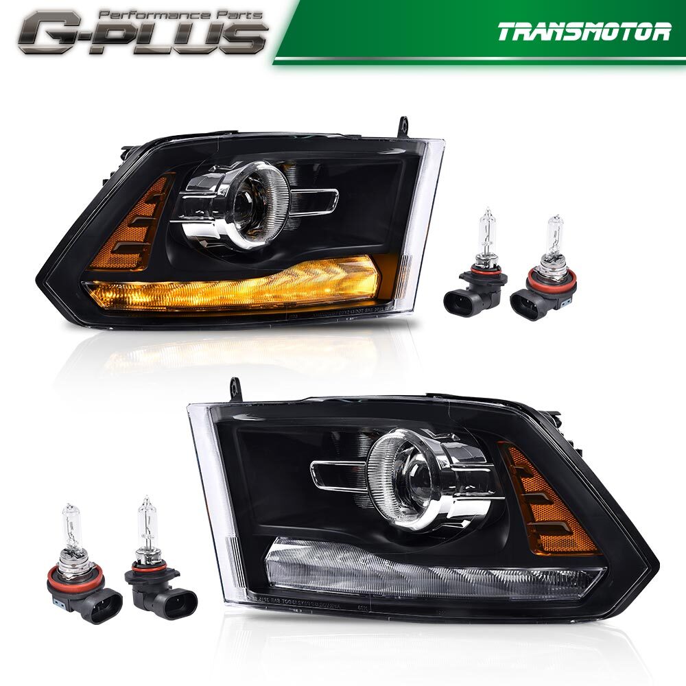 Yellow Red Stone for Ram 1500 2500 3500 LED DRL 2013 - 2018 for Ram 1500 2500 3500
