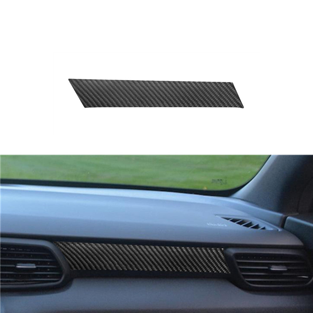 Carbon Fiber Passenger Dashboard Cover Trim for Hyundai for Veloster JS 2019-2022
