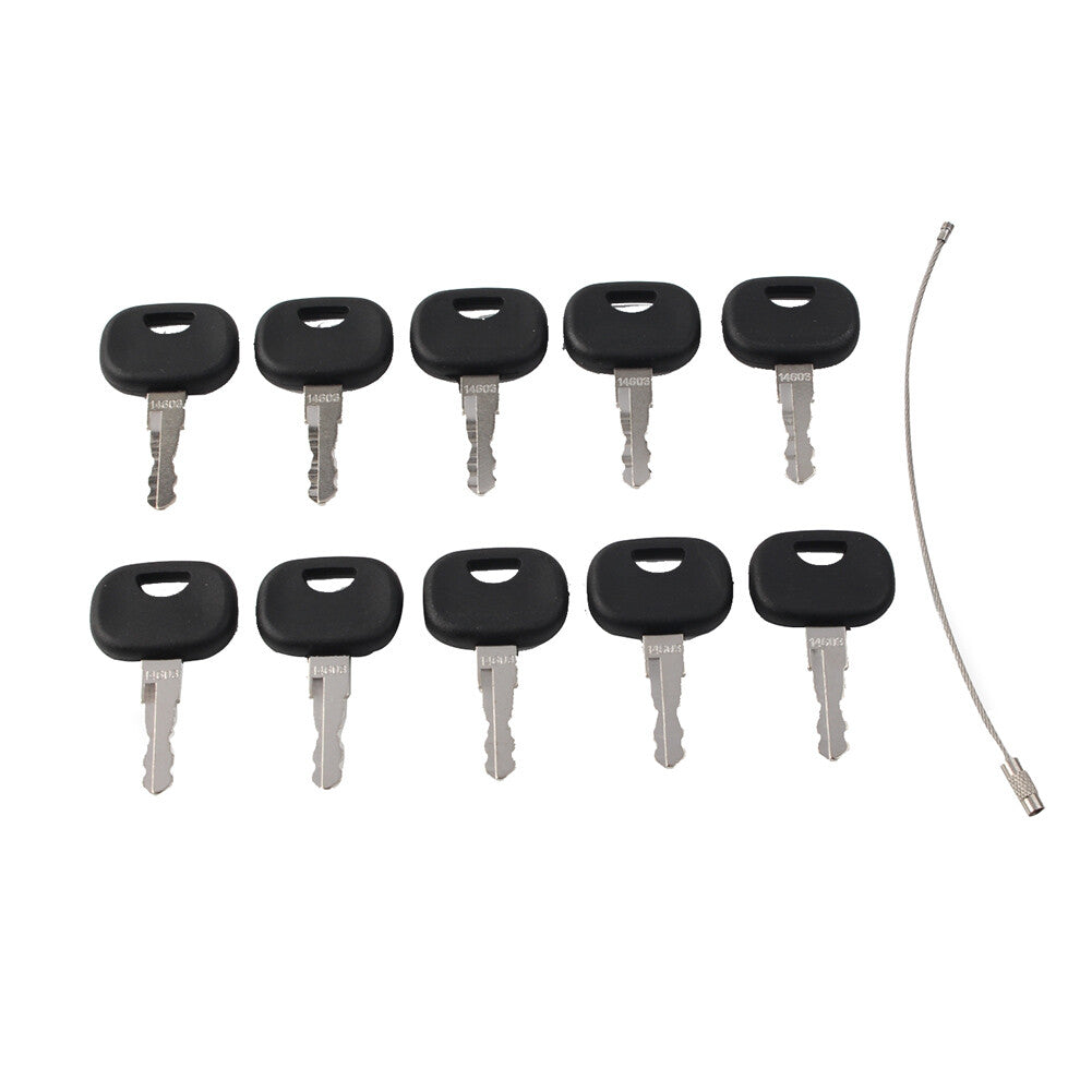 10¢ªZ¨¹ndschl¨¹ssel 14603 8U-9569 F¨¹r bestimmte Minibagger and Minilader von for Volvo