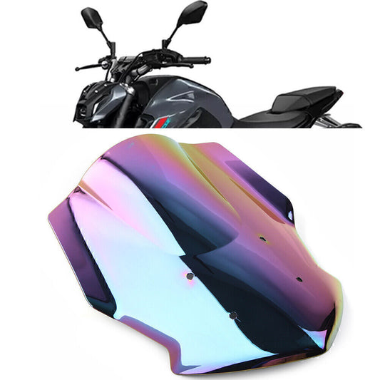 Motor Windshield Windscreen Wind Deflector Deep-Iridium For 2018-20 for Yamaha MT-07
