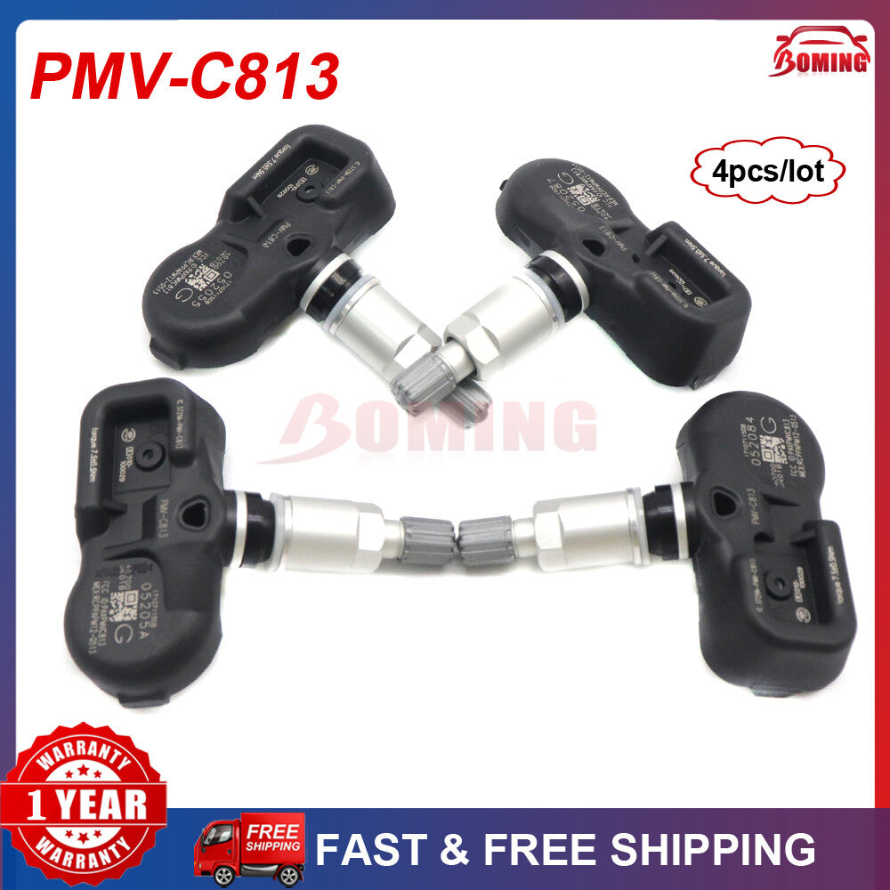 4PCS 40700-JK01B PMV-C813 New Tire Pressure Monitor Sensor TPMS Fits for Nissan