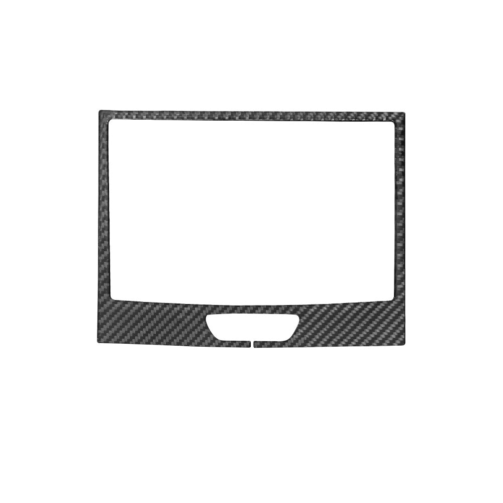 Carbon Fiber Center Navigation LCD Frame Cover Trim for Ford Ranger 2019-2022