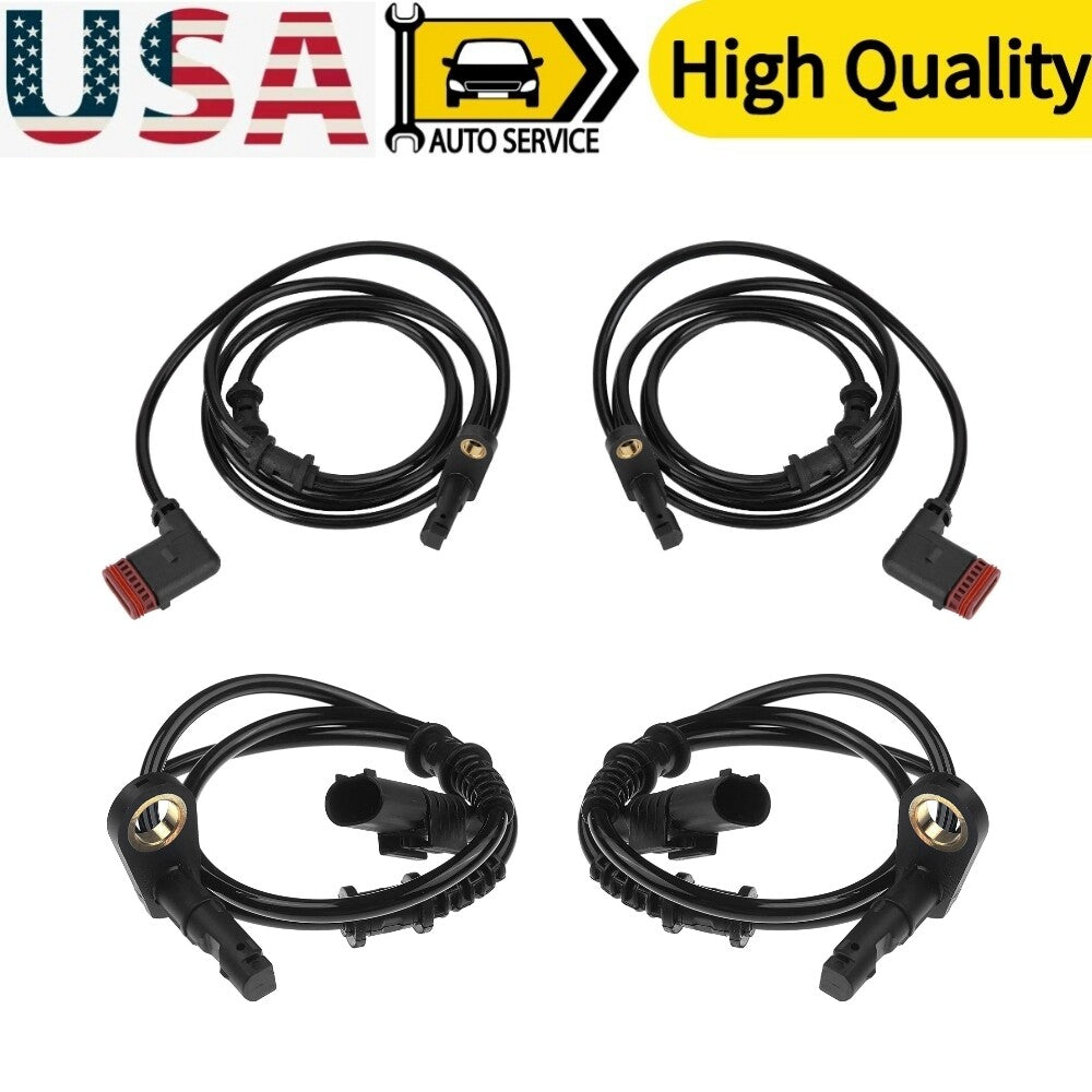 All Wheels Front Rear (4 pc) Premium ABS Wheel Speed Sensor for Mercedes-Benz