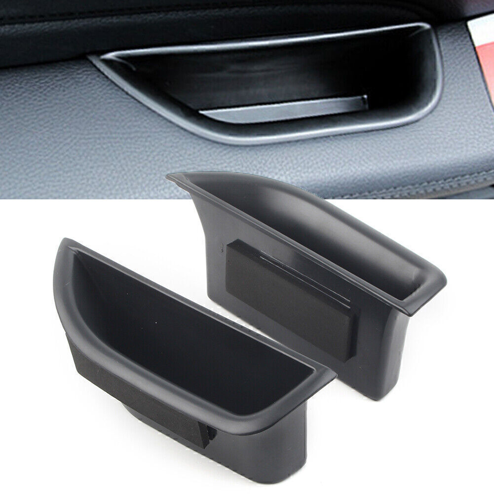 for Benz E Class W212 10-16 Rear Door Handle Armrest Storage Box Tray Bin Kit