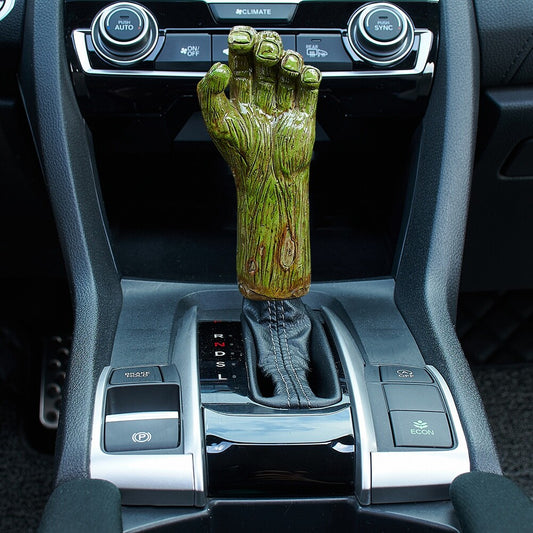Universal Fit Manual/Automatic Green-Hand Car Gear Shift Knob