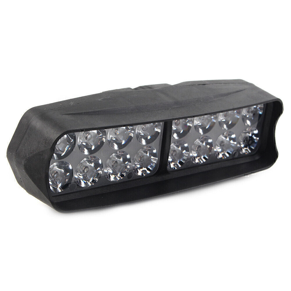 1X Motorcycle Headlight Spot Fog Light 16-LED Headlamp For Car UTV ATV Trucks