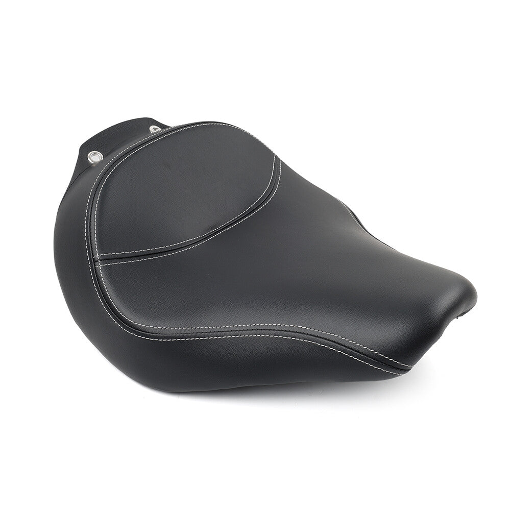 Motorcycle Front Driver Solo for Seat Saddle for Harley Fat Boy FLSTF 2007-2017 08