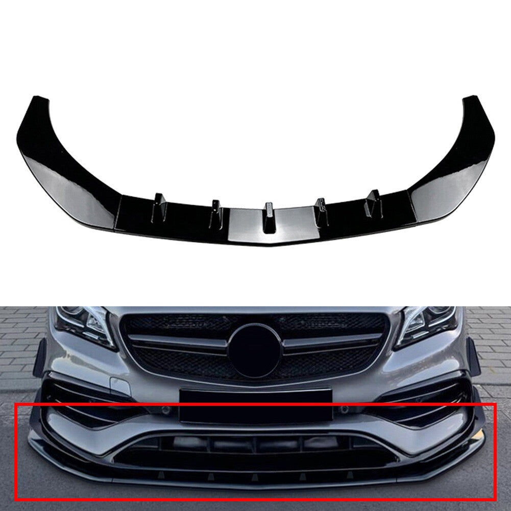 Front Bumper Spoiler Lip for Mercedes-Benz CLA Class C117 2016-2019 2019 18