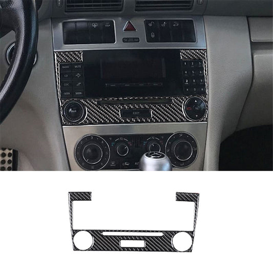 Carbon Fiber Console Surround Bezel for Mercedes-Benz W203 2005-2007