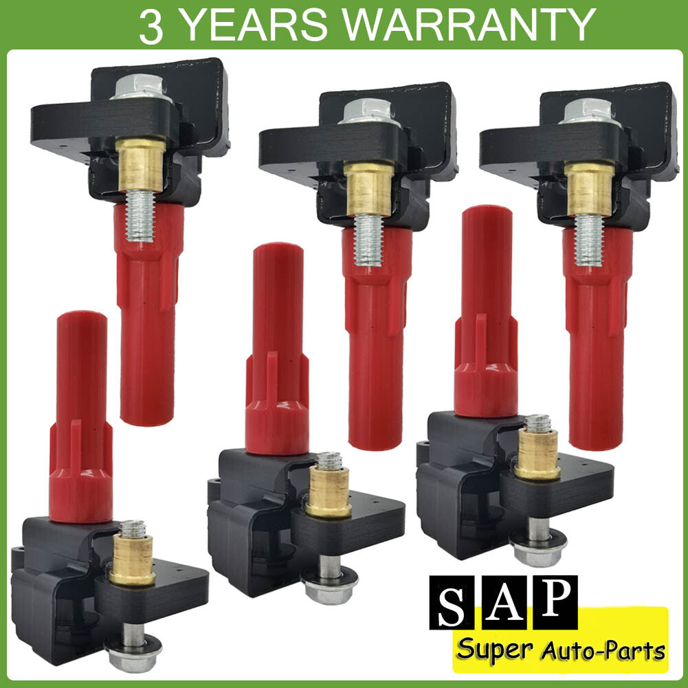 Set of 6 Ignition Coils UF287 for Subaru Tribeca Outback B9 Tribeca Legacy 01-09