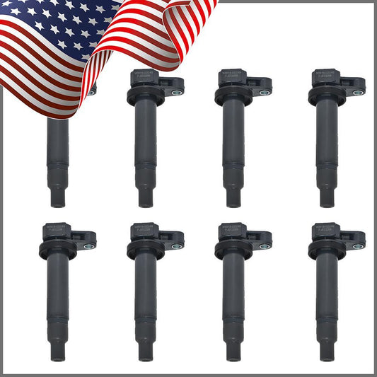 8x Ignition Coil 9091902249 for Toyota Tundra 2001-2009 4.7L V8 for Lexus LX570 5.7L