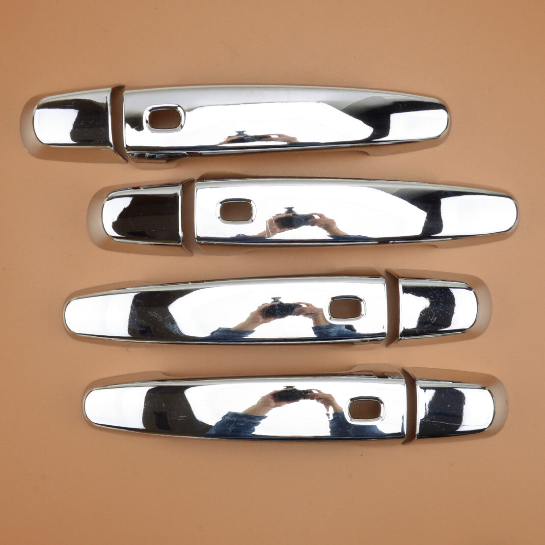 Chrome door handle protectors for Chevrolet Impala Malibu Traverse for GMC Acadia