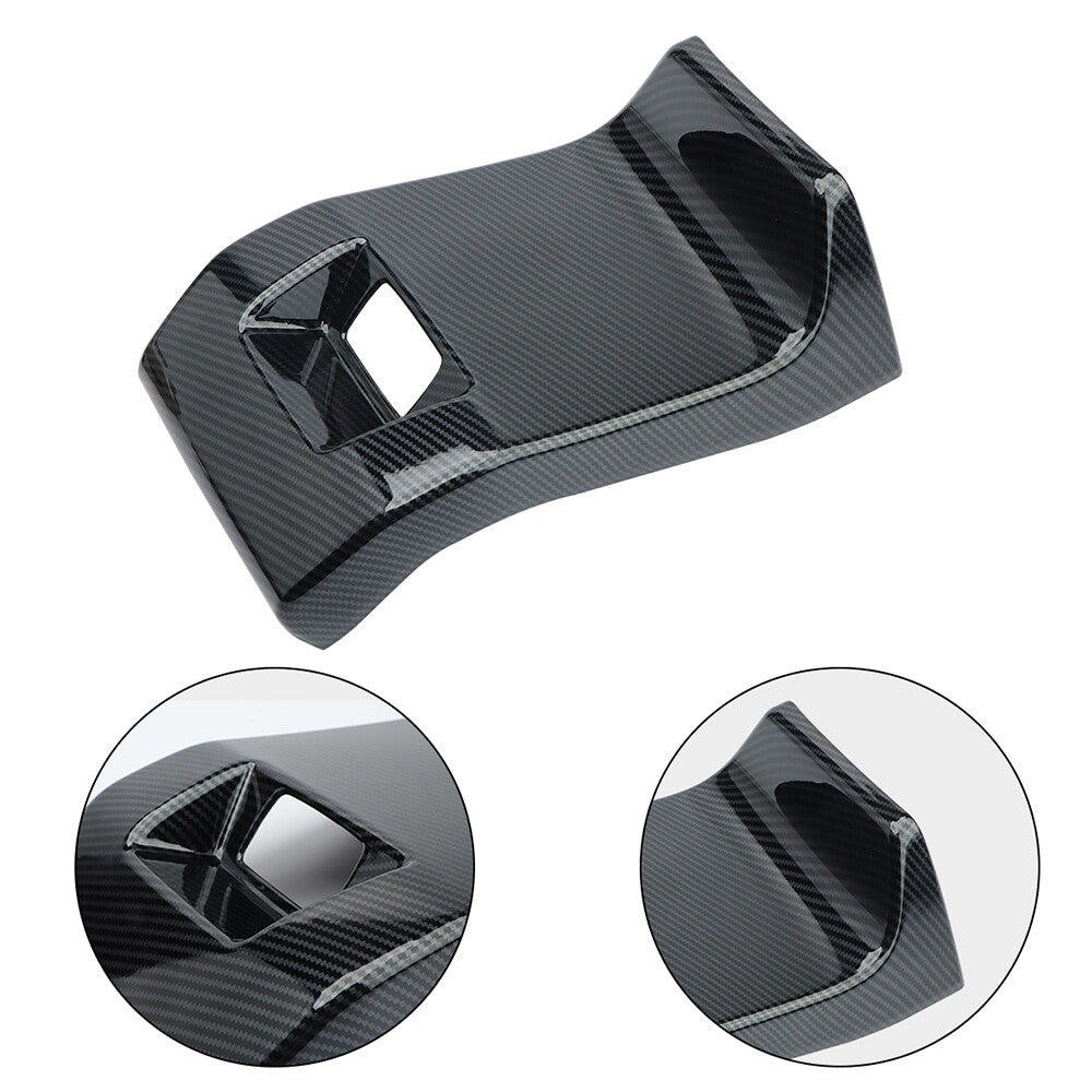 JEROR Black Carbon Fiber Rear Vent Cover for Subaru Crosstrek 2024