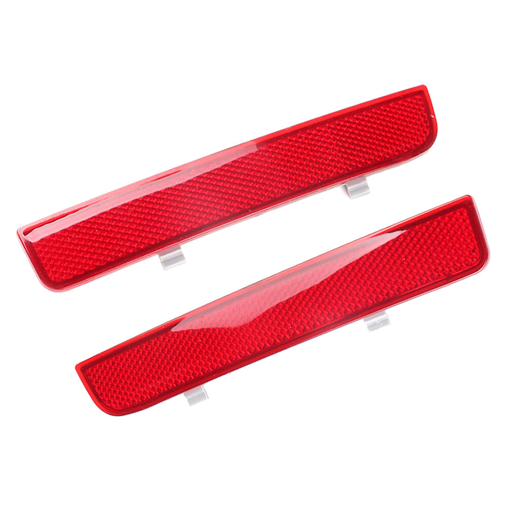 2pcs Rear Bumper Red Reflector Light for Land Rover for Range Rover LR2 Left + Right