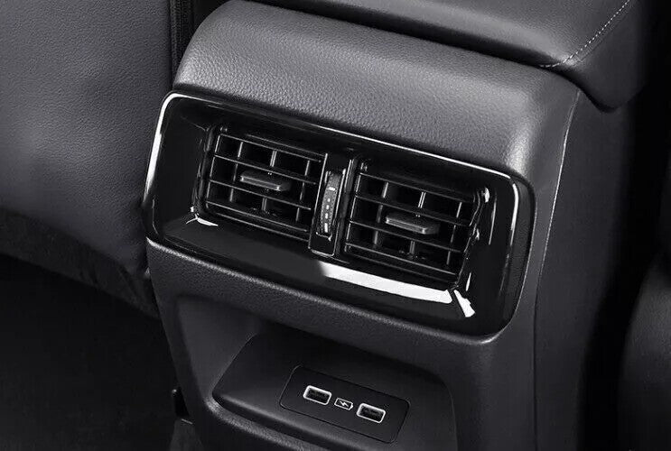 Glossy Black Rear AC Air Outlet Vent Cover Trim Fit for Honda CRV CR-V 2023-2024