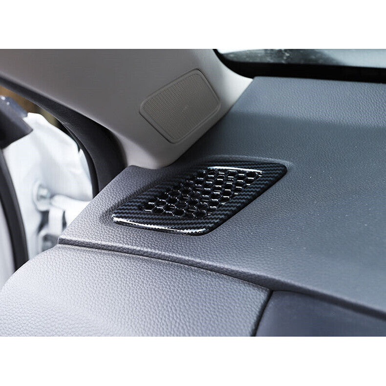 for Honda CR-V 2023-2024 Carbon Fiber Inner Dashboard Upper Air Outlet Vent Trim