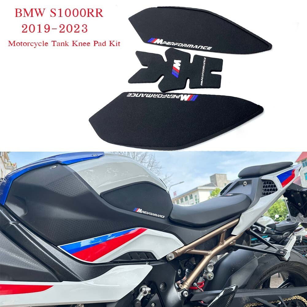 For S1000RR 2025 Rubber Gas Tank Pad Traction Side Fuel Knee Grip Decal sticker