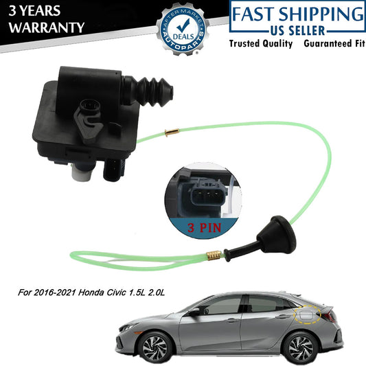 2016-2021 for Honda for Civic Fuel Lid Actuator and Gas Door Assembly 74700TBAA02