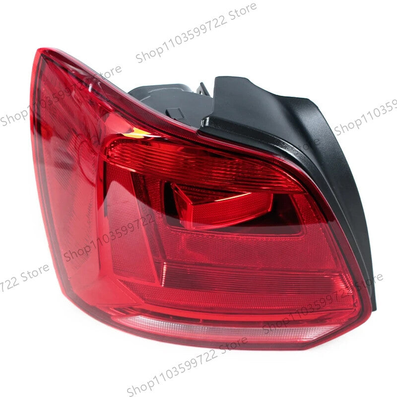 Left for Volkswagen for VW Polo Hatchback 2014-2018 Rear Tail Light Without Bulbs