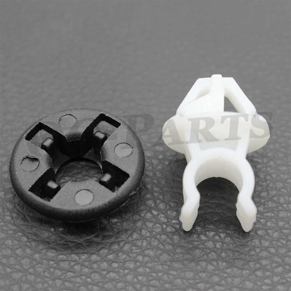 for Mitsubishi Lancer Hood Support Rod Grommet MR523786 Clip MR523317