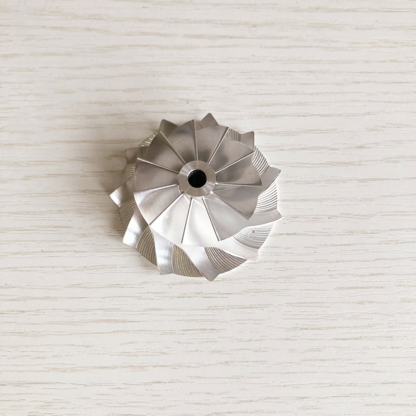 TD04 49171-41410 34.82/49.00mm 11+0 Blade Performance Steel Billet Compressor Wheel