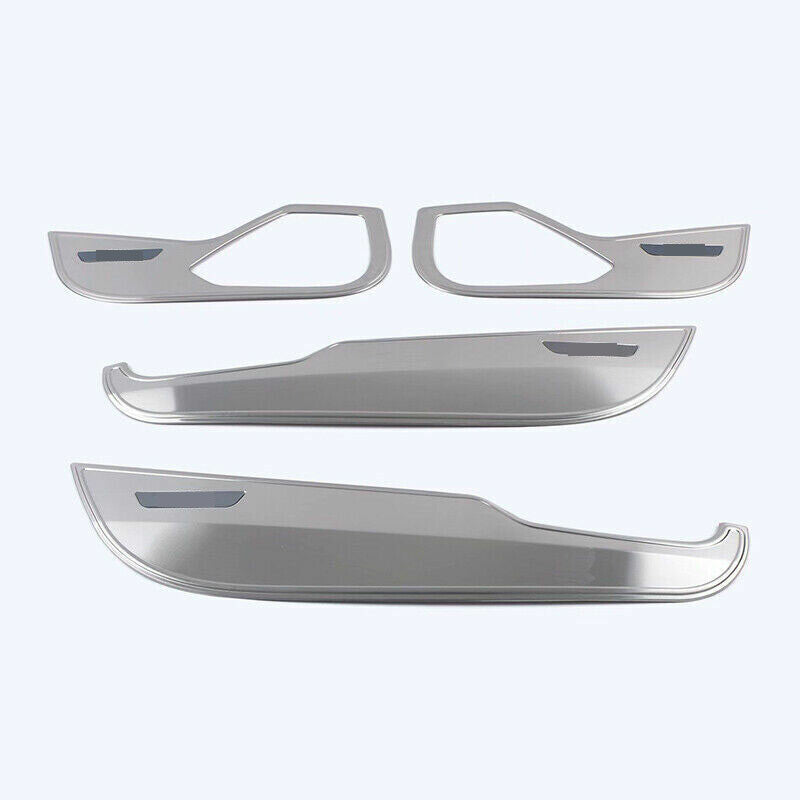 for Mazda CX-5 2017-2021 Silver Steel Side Door Anti Kick Pad Guard cover trim4