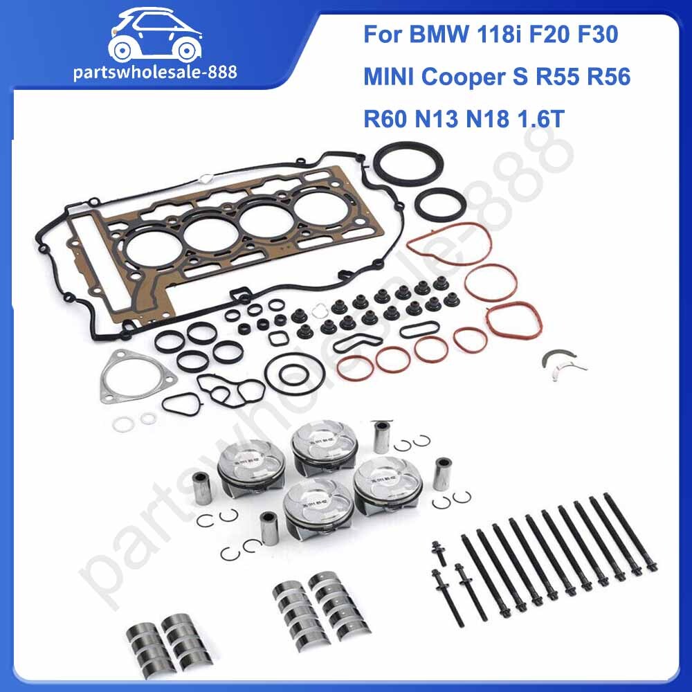 Engine overhaul kit for BMW 118i F20 F30, for Mini Cooper S R55 R56 1.6T N13 N18