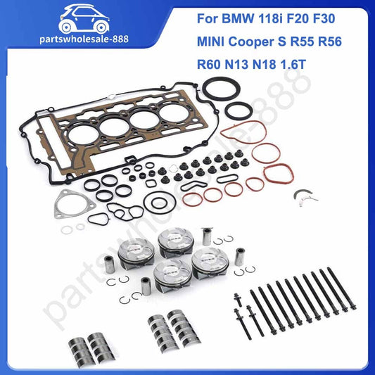 Engine overhaul kit for BMW 118i F20 F30, for Mini Cooper S R55 R56 1.6T N13 N18