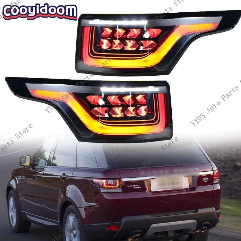 LED Tail Lights for Land Rover for Range Rover Sport L494 2013-17 Upgrade 2018 Style