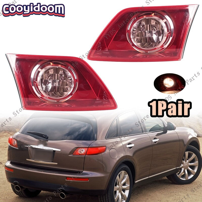 Pair for Infiniti FX35 FX45 2003-2008 Internal Taillights Driving Lights