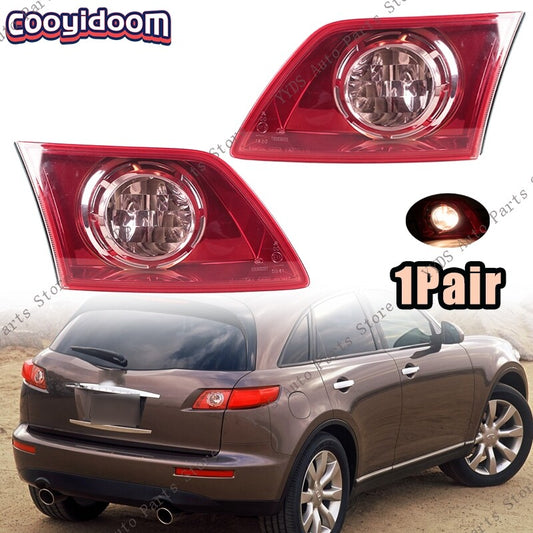 Pair for Infiniti FX35 FX45 2003-2008 Internal Taillights Driving Lights