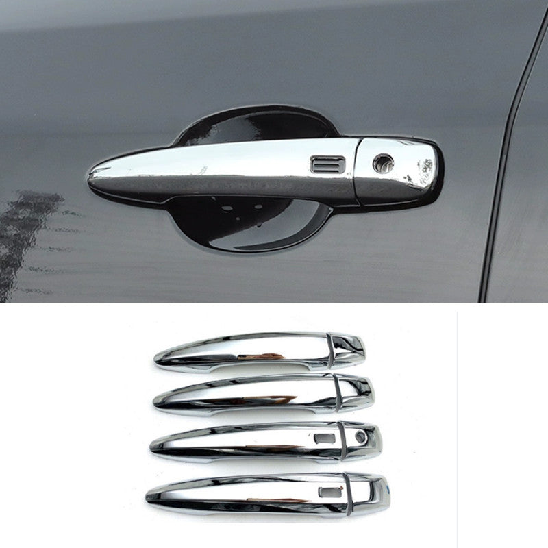 8X ABS Chrome Side Door Handle Cover Molding Trim for Nissan Pathfinder 2022-24
