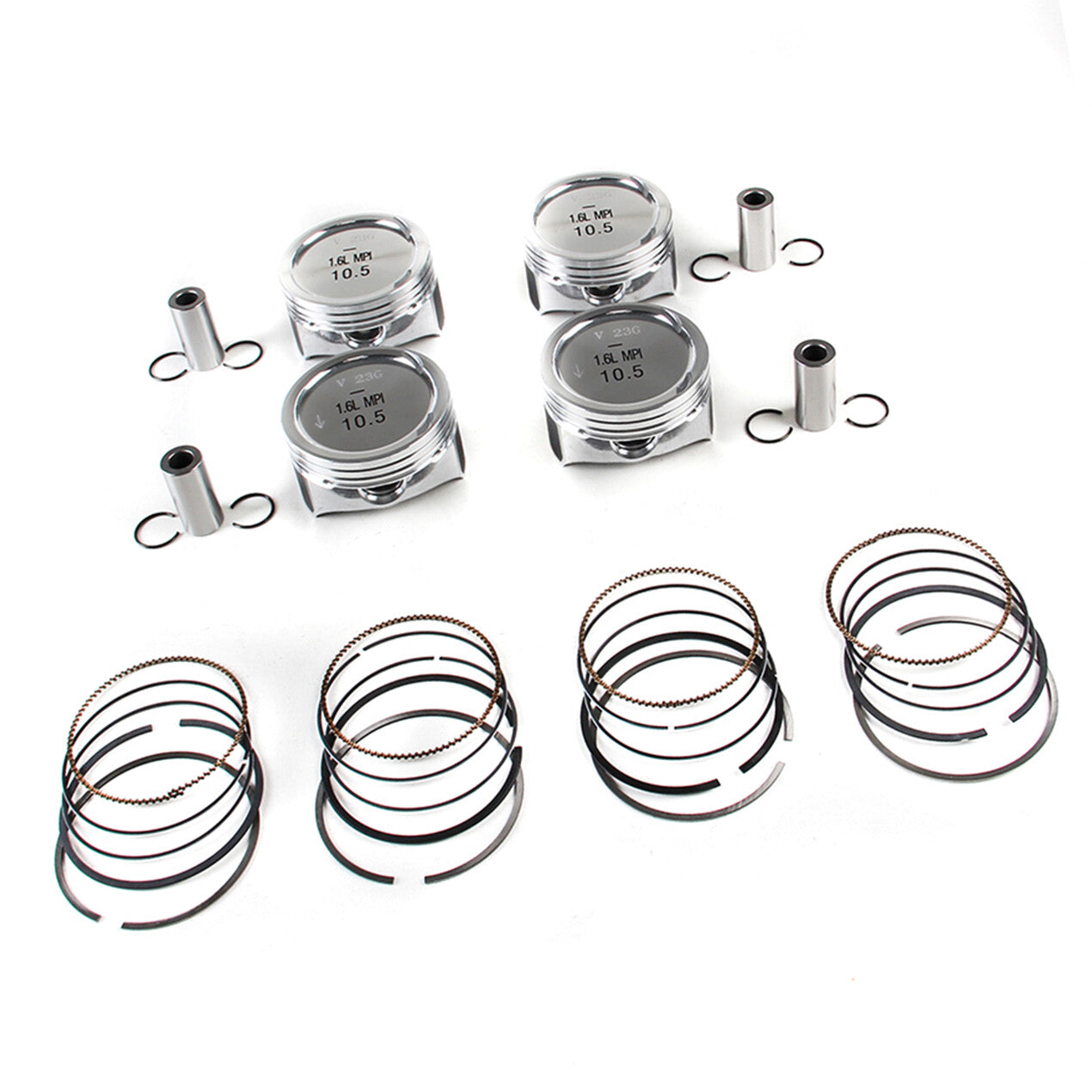 1.6L Engine Piston Ring Assembly Set Fit for VW for Golf 15-19 CWVA