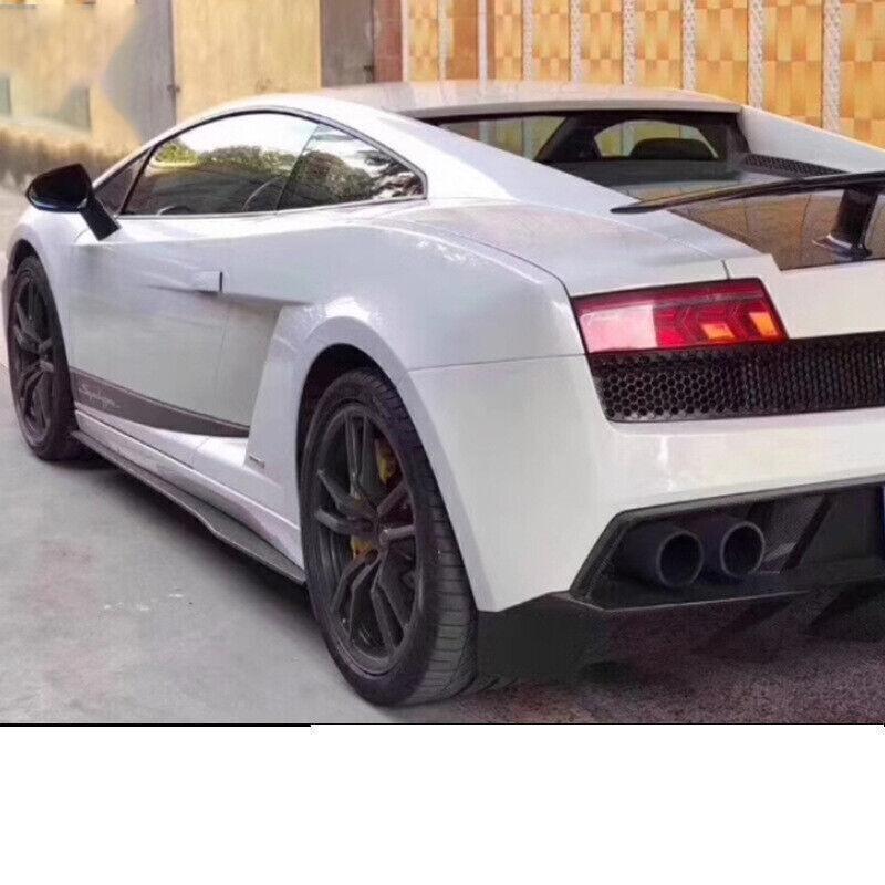 Carbon fiber side skirt kit for Lamborghini Gallardo LP540 LP550 LP560 LP570