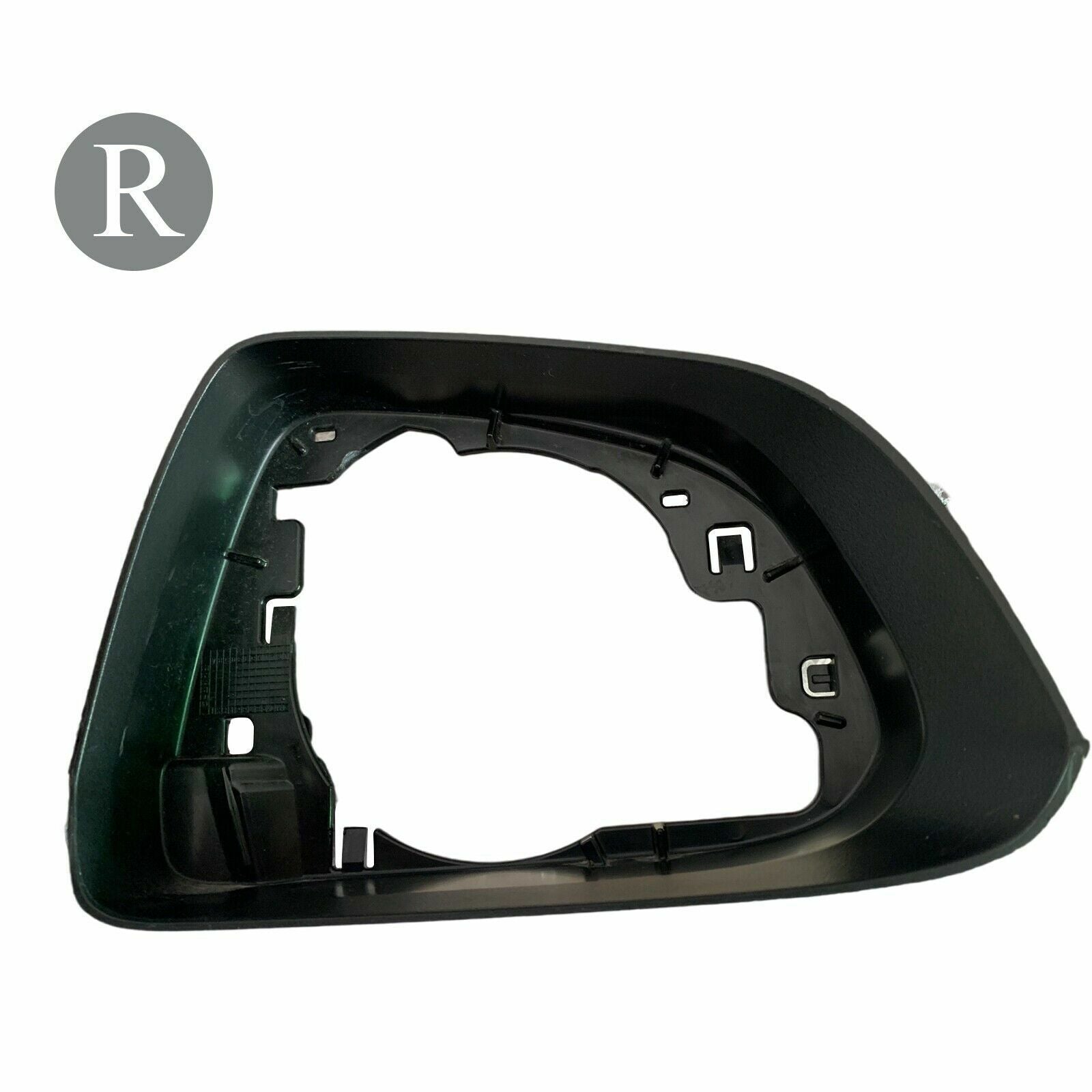 Right Passenger Wing Door Mirror Cover Mirror Frame fit 18-21 for Tesla Model 3 AT