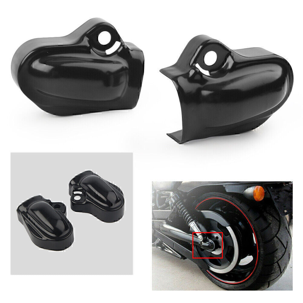 Pair Bar  Shield Rear Axle Covers for Harley V-Rod VRSC Muscle VRSCF 2002-2017