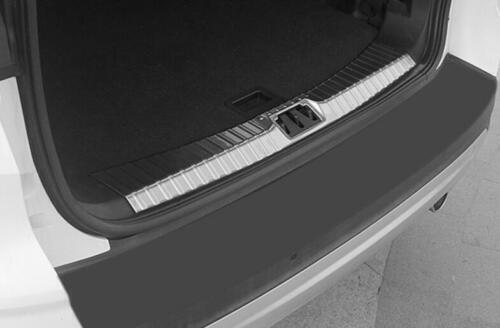 Silver Steel Inner Rear Bumper Protector Guard Trim for Ford Escape Kuga 2013-19